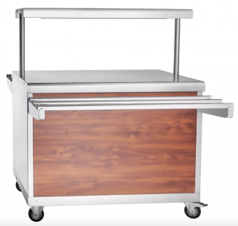 Прилавок для горячих напитков Abat ПГН-70ПМ (дуб) (210000805760) в ШефСтор (chefstore.ru)